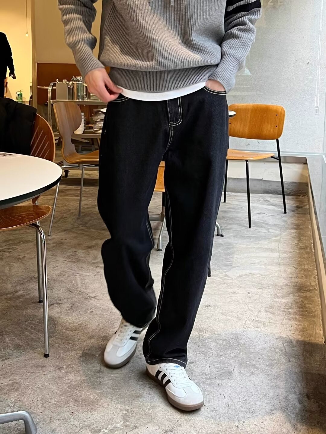 Midnight Contrast Jeans