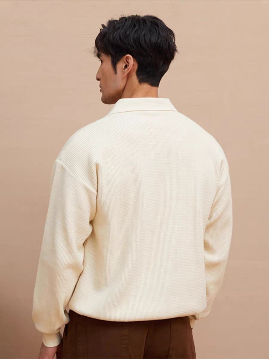 Luxe Kragenpullover