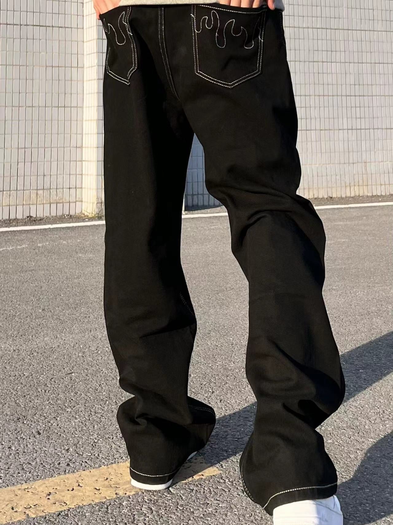 La Flame Contrast Jeans